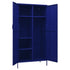 Lady Jillian -  Wardrobe Navy Blue 90x50x180 cm Steel